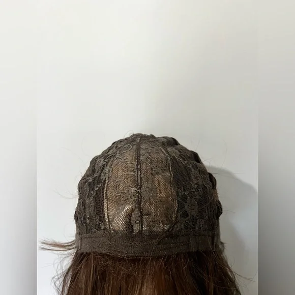 Brown Wavy Hair Wig - Realistic & Natural Look - Picture 6 of 7